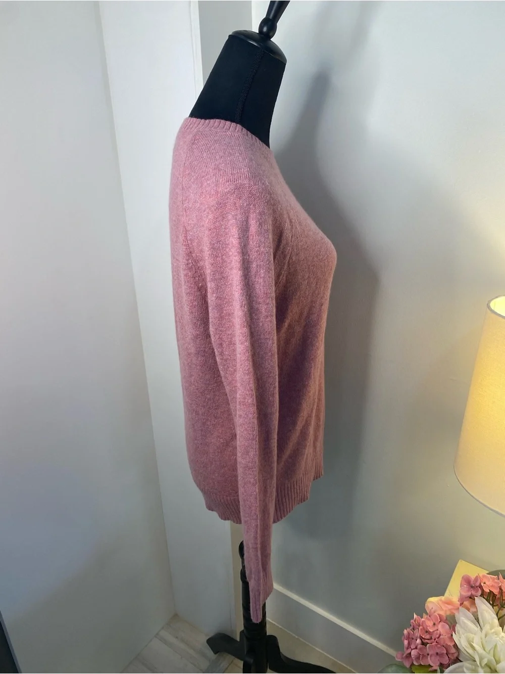 J. Crew Women's Pink Crewneck Sweater